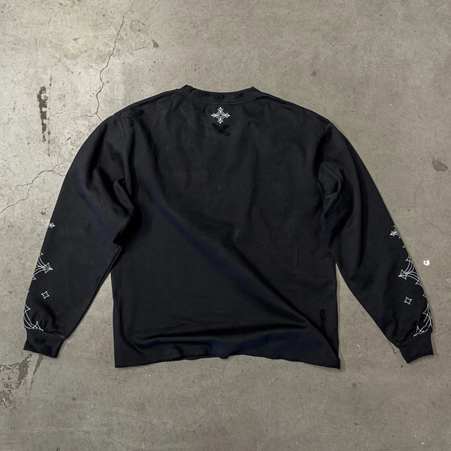 Diamonds T-shirt Long Sleeves Custom