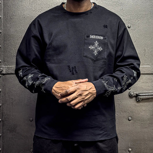 Diamonds T-shirt Long Sleeves Custom