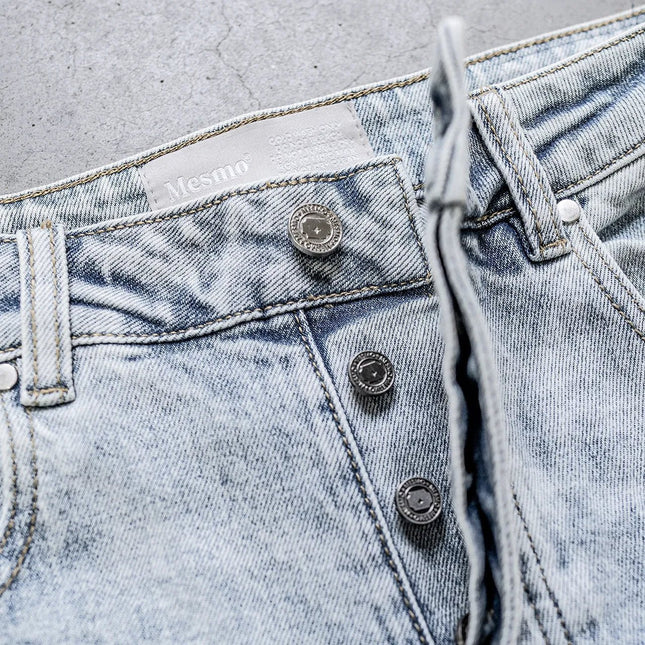 MESMO DENIM SHORTS VINTAGE BLUE