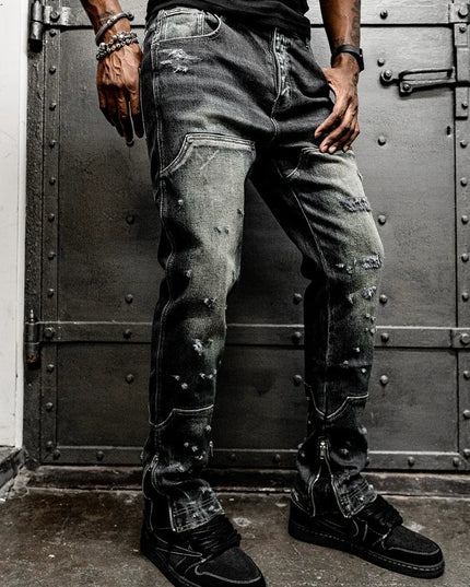 MESMO JEANS BLACK VINTAGE CUSTOM