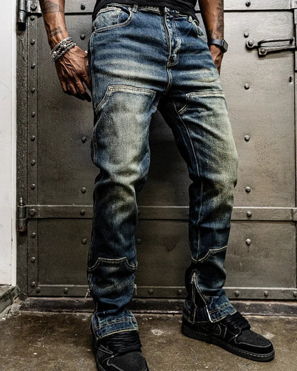 MESMO JEANS DARK GREEN
