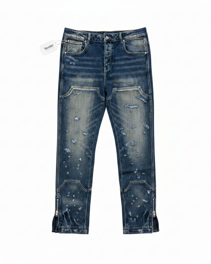 MESMO JEANS DARK GREEN CUSTOM