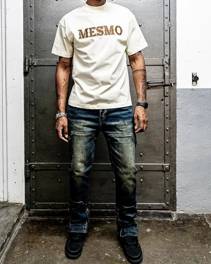 MESMO STITCHED BONES T - SHIRT
