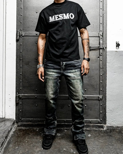 MESMO STITCHED BONES T - SHIRT