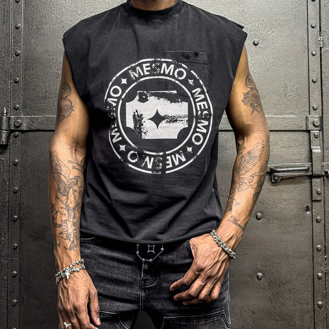 Vintage Circular Tanktop Custom