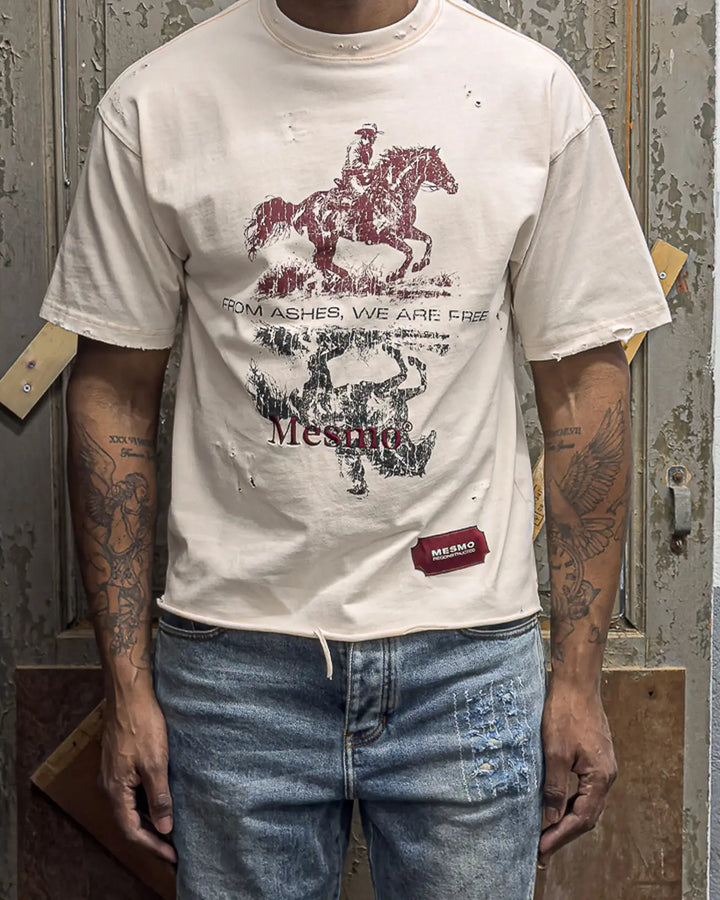 Vintage Cowboy T-shirt Custom