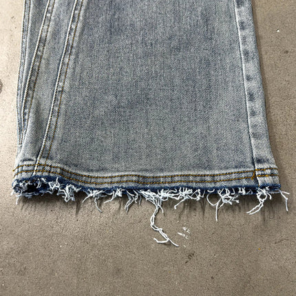 Vintage Distressed Blue Jeans