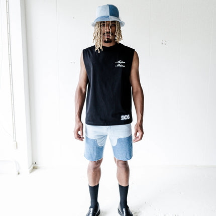 MESMO DENIM SHORTS