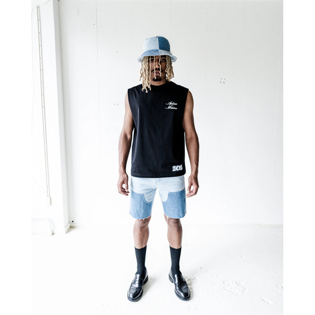 MESMO DENIM SHORTS