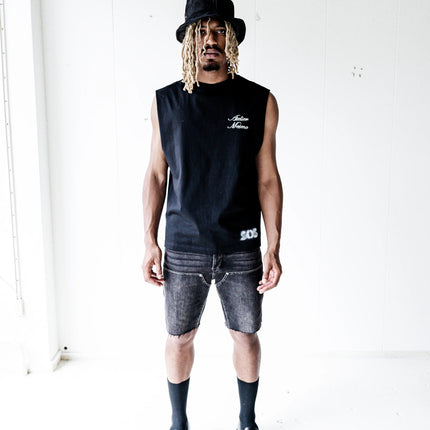 MESMO DENIM SHORTS